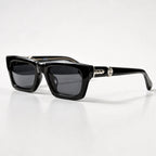 Nevra Rectangular Shades - Noir - Sunglasses - Eric Muller - Image 1
