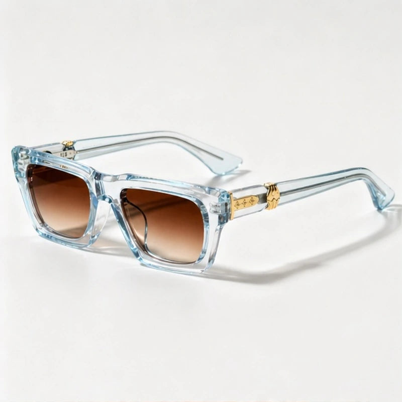 Nevra Rectangular Shades - Glacier - Sunglasses - Eric Muller - Image 1