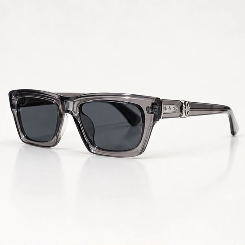 Nevra Rectangular Shades - Ash - Sunglasses - Eric Muller - Image 1