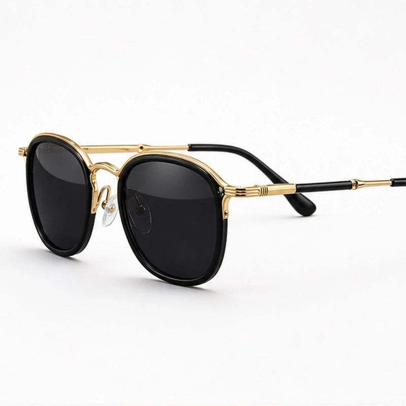 Nico Metal Shades - Gold - Sunglasses - Eric Muller - Image 1