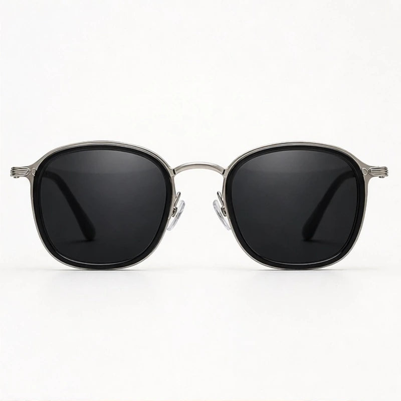 Nico Metal Shades - Silver - sunglasses - Eric Muller - Image 2
