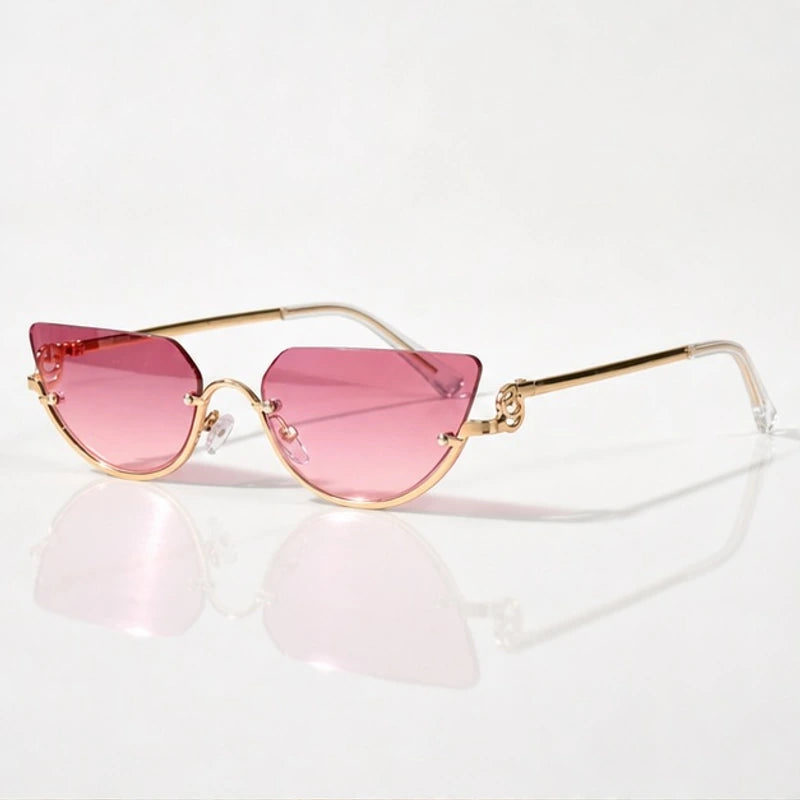 Noelle Sculpted Cat-Eye Shades - Petal - Sunglasses - Eric Muller - Image 1