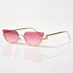 Noelle Sculpted Cat-Eye Shades - Petal - Sunglasses - Eric Muller - Image 1