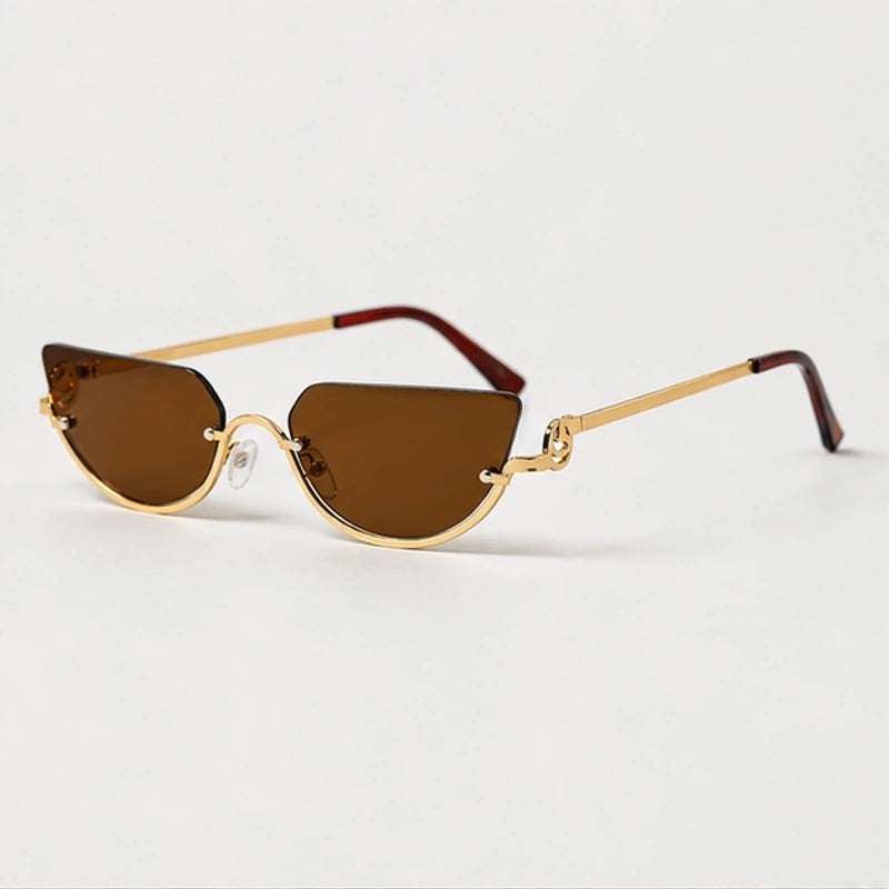 Noelle Sculpted Cat-Eye Shades - Resin - Sunglasses - Eric Muller - Image 1