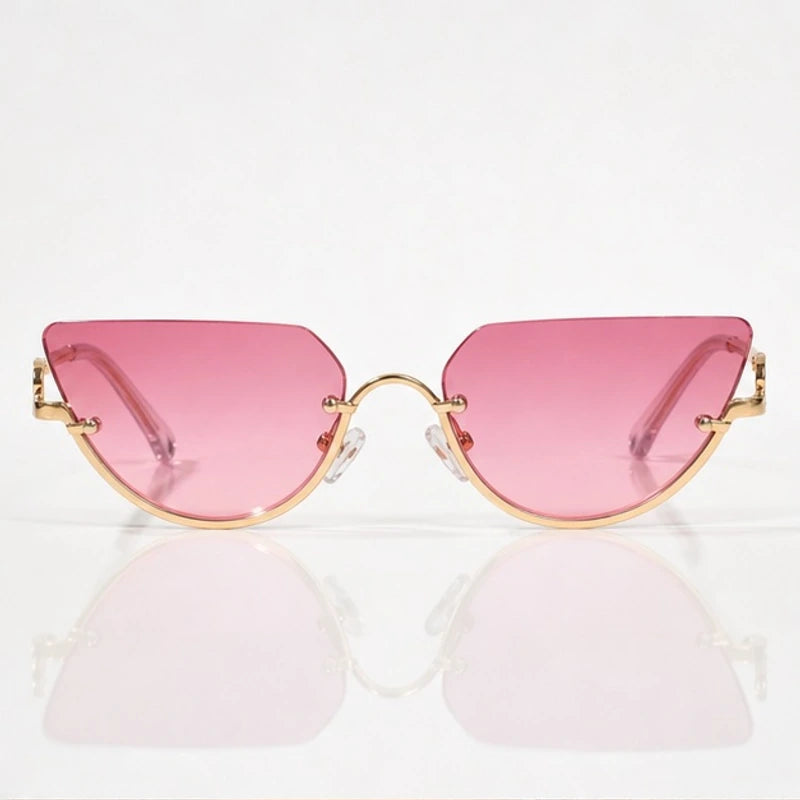 Noelle Sculpted Cat-Eye Shades - Petal - sunglasses - Eric Muller - Image 2