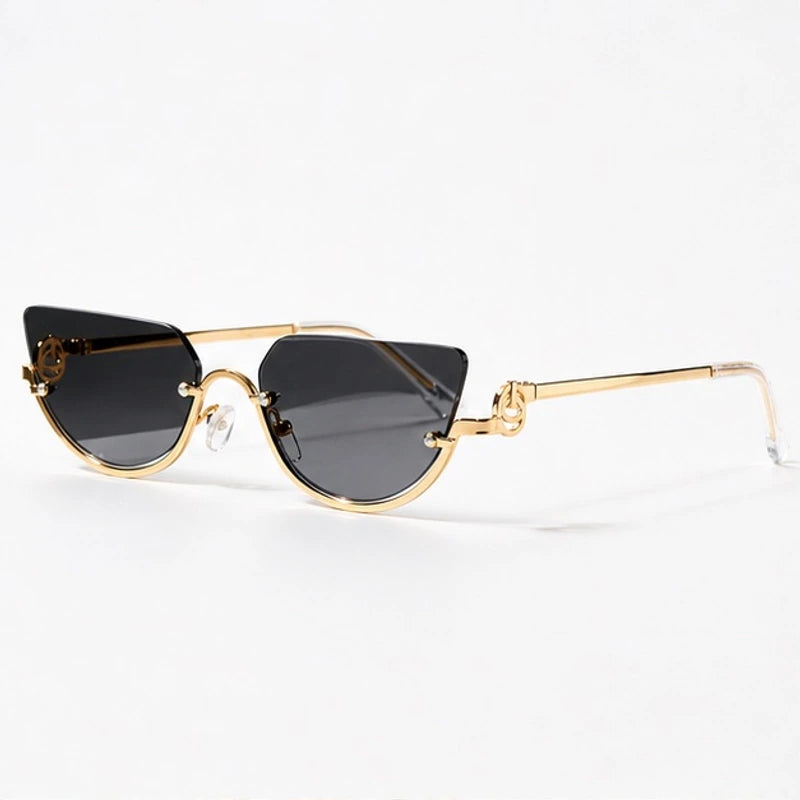 Noelle Sculpted Cat-Eye Shades - Haze - Sunglasses - Eric Muller - Image 1