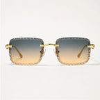 Nolan Rimless Rectangle Shades - Dusk - sunglasses - Eric Muller - Image 2