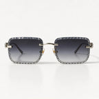 Nolan Rimless Rectangle Shades - Slate - sunglasses - Eric Muller - Image 2