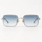 Nolan Rimless Rectangle Shades - Glacier - sunglasses - Eric Muller - Image 2