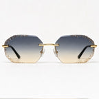 Oricco Rimless Shades - Smoke - sunglasses - Eric Muller - Image 2