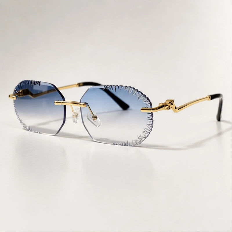 Oricco Rimless Shades - Slate - Sunglasses - Eric Muller - Image 1