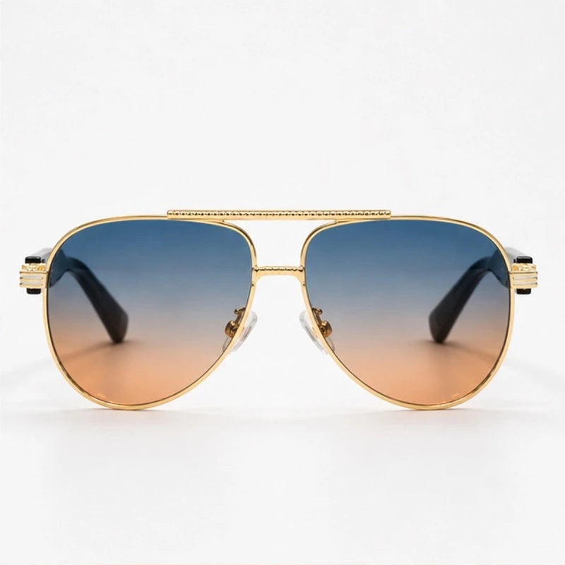 Orin Double-Bridge Aviator Shades - Dusk - sunglasses - Eric Muller - Image 2