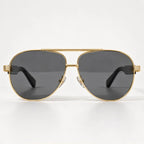 Orin Double-Bridge Aviator Shades - Onyx - sunglasses - Eric Muller - Image 2