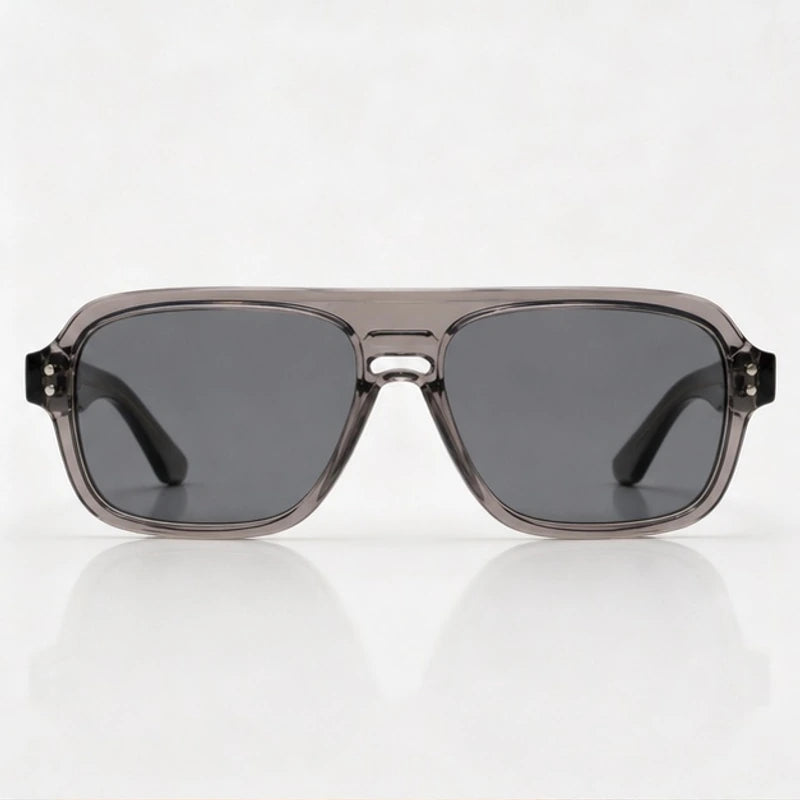Orson Square Pilot Sunglasses - Ash - sunglasses - Eric Muller - Image 2