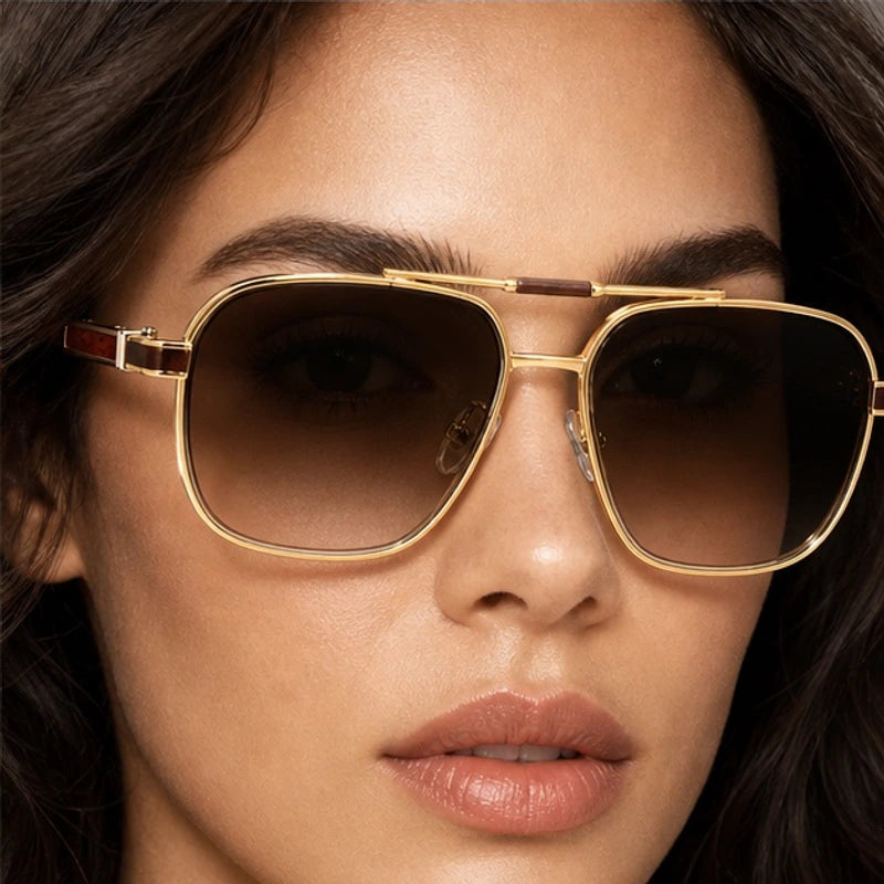 Orsono Squared Lens Shades - Ember - squared lens - Eric Muller - Image 4