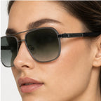 Orsono Squared Lens Shades - Sage - squared lens - Eric Muller - Image 4