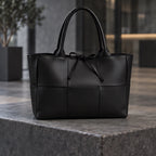 Petra Leather Tote Bag - Charcoal - Accessories > Handbags > Tote Bags - Eric Muller - Image 2
