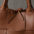 Petra Leather Tote Bag - Sienna Brown - tote bag - Eric Muller - Image 3