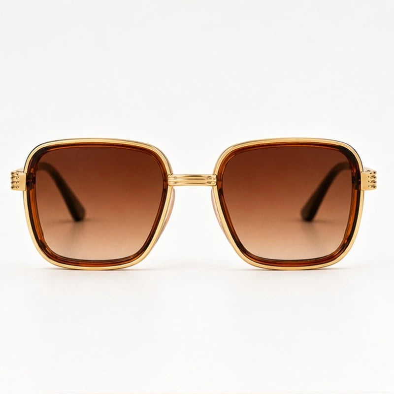 Planva Square Shades - Havana - sunglasses - Eric Muller - Image 2