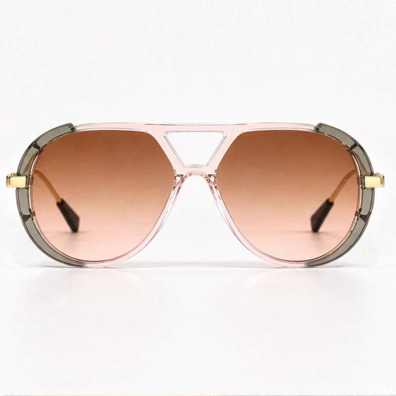 Ravello Oversized Aviator Shades - Lace - sunglasses - Eric Muller - Image 2