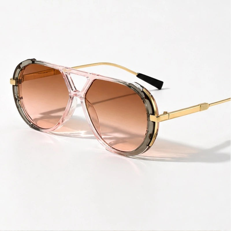 Ravello Oversized Aviator Shades - Lace - Sunglasses - Eric Muller - Image 1