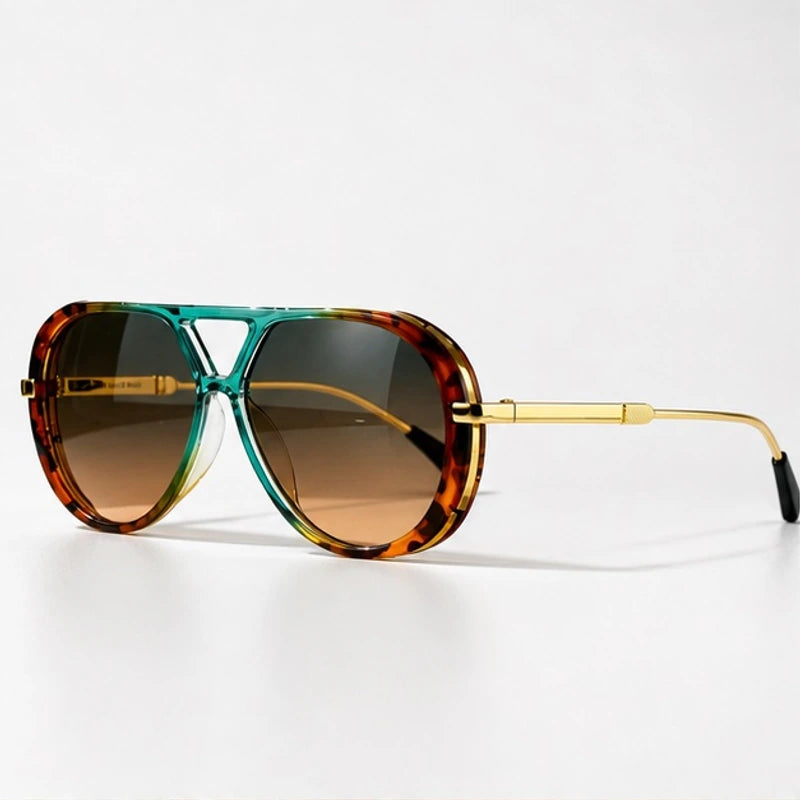 Ravello Oversized Aviator Shades - Tropez - Sunglasses - Eric Muller - Image 1