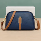 Rhea Women's Two-Tone Crossbody Bag - Blue - cat:women-bags - Eric Muller - Image 4