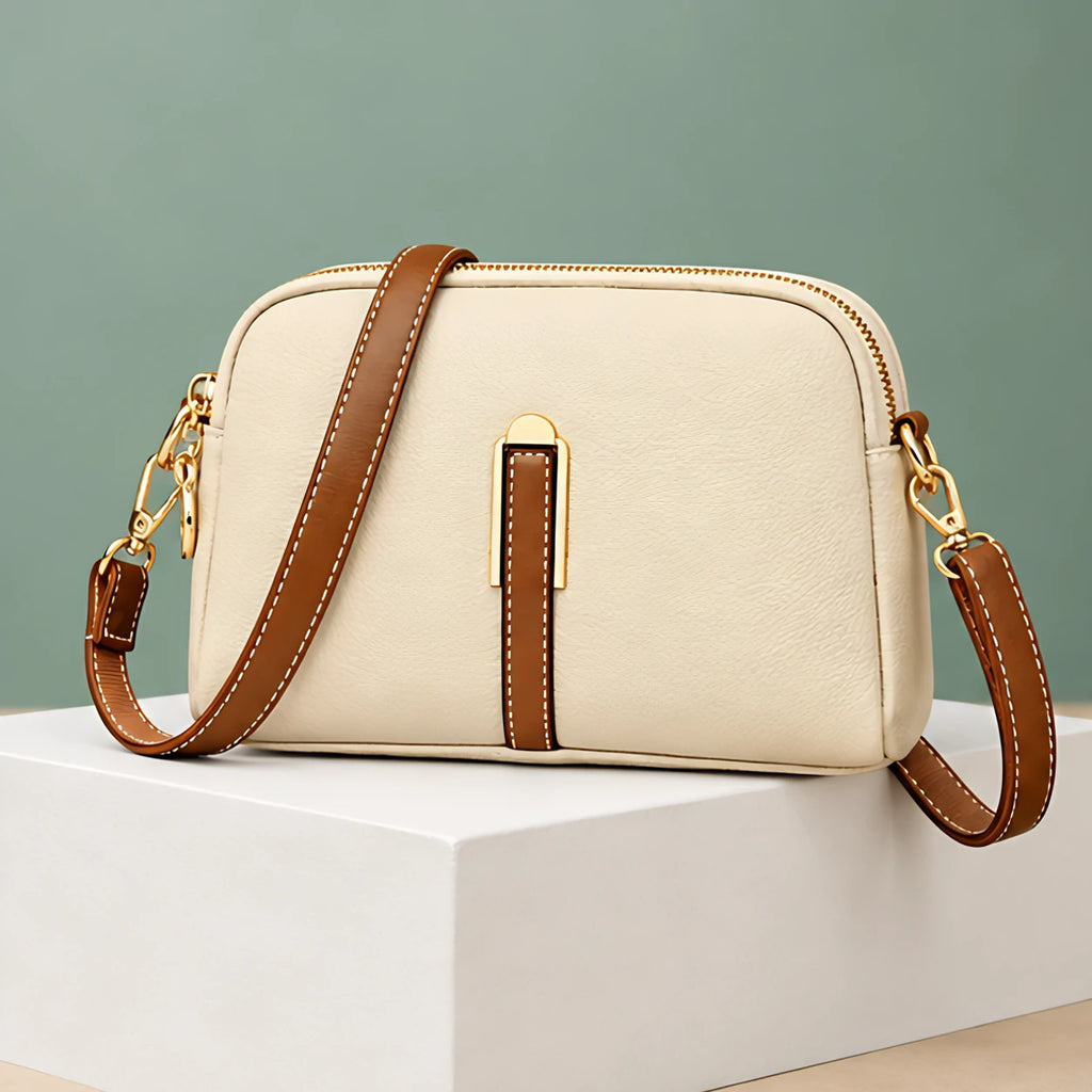 Rhea Women's Two-Tone Crossbody Bag - Beige - Accessories | Woman - Eric Muller - Image 2