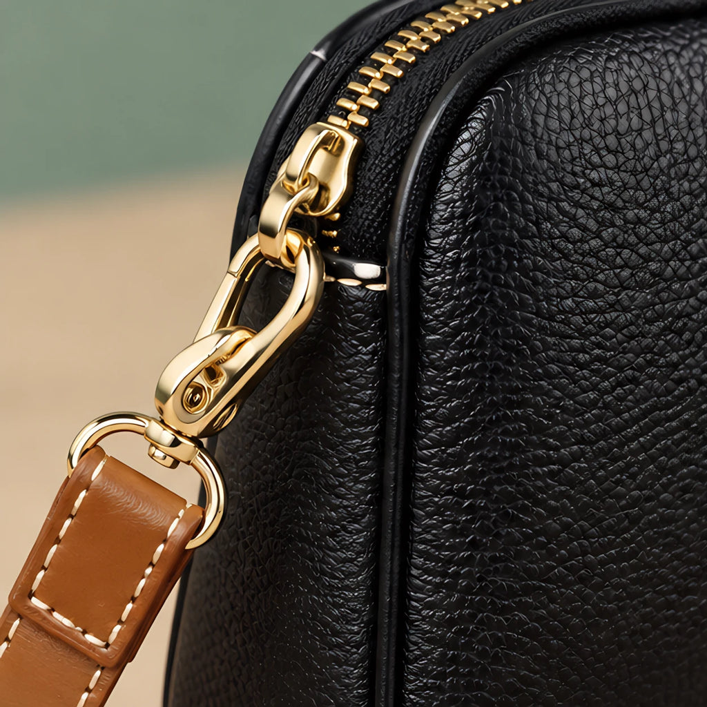 Rhea Women's Two-Tone Crossbody Bag - Black - Bag Accessories | Woman - Eric Muller - Image 3