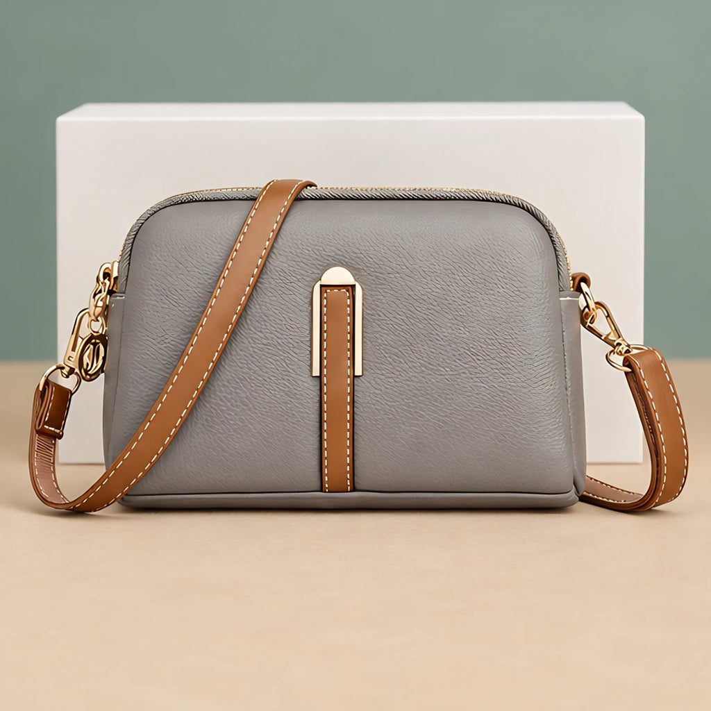 Rhea Women's Two-Tone Crossbody Bag - Grey - Bag Accessories | Woman - Eric Muller - Image 3
