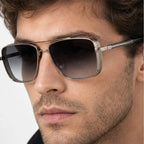 Riven Aviator Shades - Ash - gradient lenses - Eric Muller - Image 3