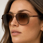 Riven Aviator Shades - Espresso - uv400 protection - Eric Muller - Image 4