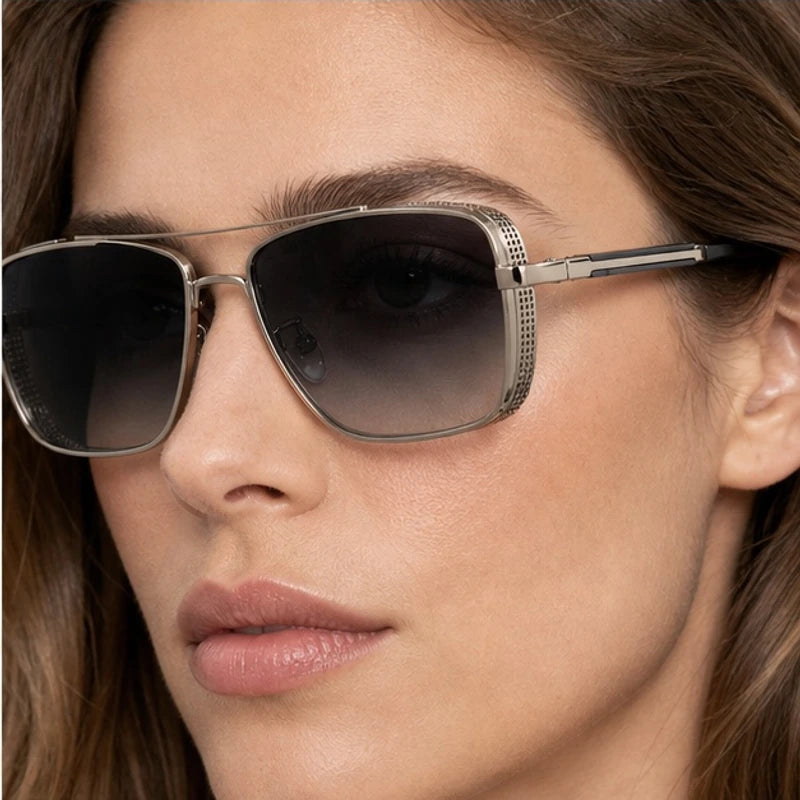 Riven Aviator Shades - Ash - uv400 protection - Eric Muller - Image 4