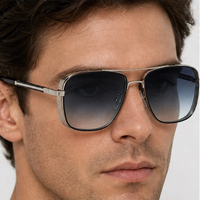 Riven Aviator Shades - Frost - gradient lenses - Eric Muller - Image 3