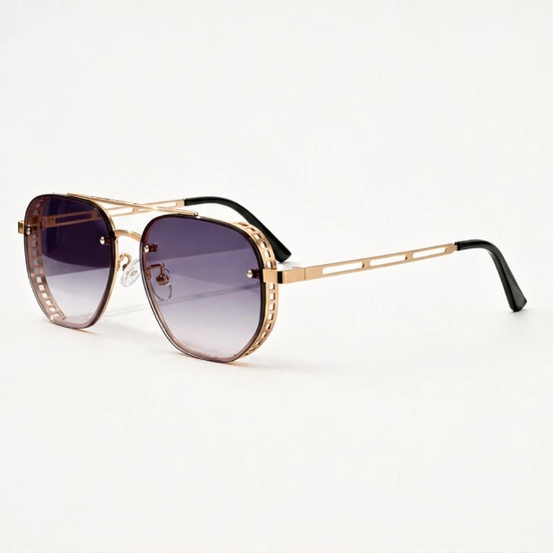 Rivvola Aviator Shades - Mauve - Sunglasses - Eric Muller - Image 1