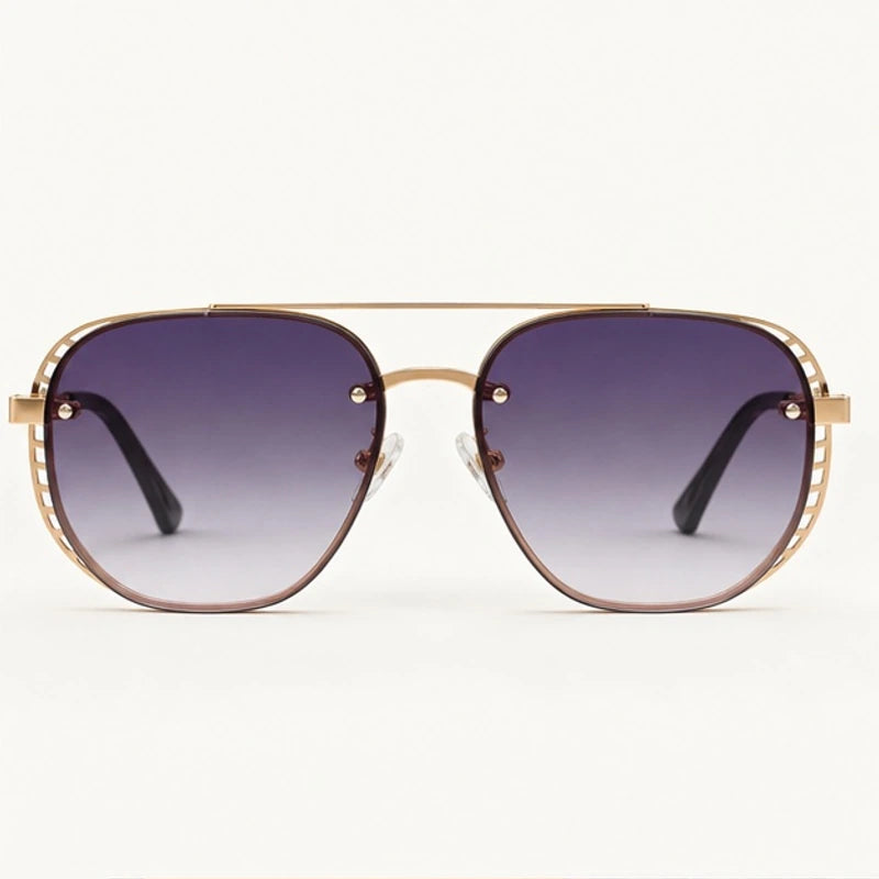 Rivvola Aviator Shades - Mauve - sunglasses - Eric Muller - Image 2