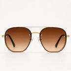 Rivvola Aviator Shades - Cognac - sunglasses - Eric Muller - Image 2
