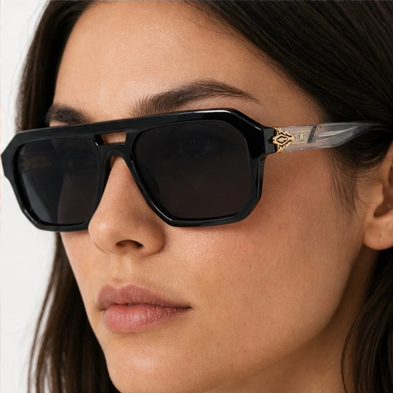 Rothmere Flat-Top Navigator Shades - Onyx - flat-top - Eric Muller - Image 4