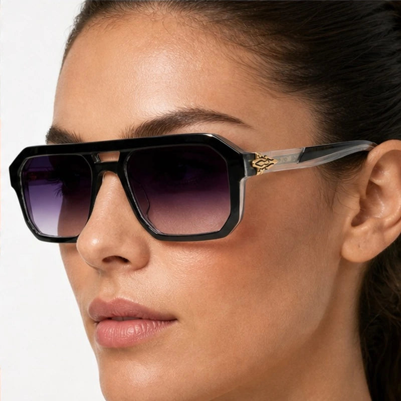 Rothmere Flat-Top Navigator Shades - Noir - flat-top - Eric Muller - Image 4