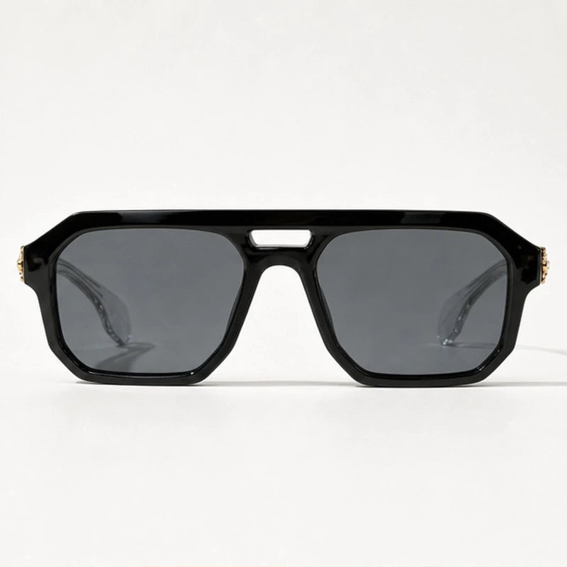 Rothmere Flat-Top Navigator Shades - Onyx - sunglasses - Eric Muller - Image 2