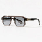 Rothmere Flat-Top Navigator Shades - Slate - Sunglasses - Eric Muller - Image 1