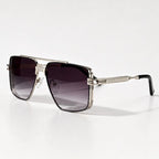 Rowan Square Navigator Shades - Smoke - Sunglasses - Eric Muller - Image 1