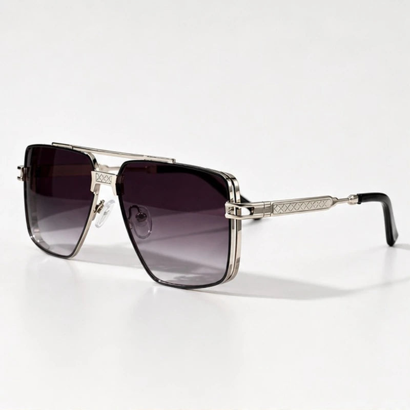 Rowan Square Navigator Shades - Smoke - Sunglasses - Eric Muller - Image 1