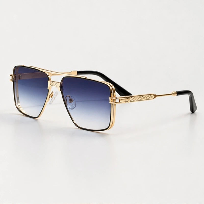 Rowan Square Navigator Shades - Slate - Sunglasses - Eric Muller - Image 1