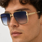 Rowan Square Navigator Shades - Slate - square sunglasses - Eric Muller - Image 3