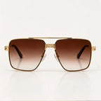 Rowan Square Navigator Shades - Amber - sunglasses - Eric Muller - Image 2