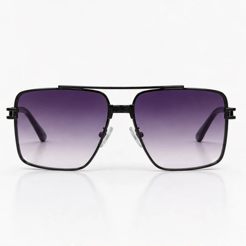 Rowan Square Navigator Shades - Noir - sunglasses - Eric Muller - Image 2