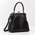 Sabina Women's Kiss-Lock Crossbody Bag - Black - Women's Accessories > Bags > Crossbody Bags - Eric Muller - Image 1