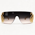 Seraph Rimless Shield Shades - Noir - sunglasses - Eric Muller - Image 2