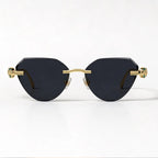 Seraphine Rimless Cat-Eye Shades - Noir - sunglasses - Eric Muller - Image 2